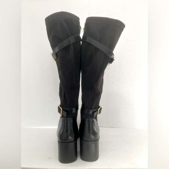 Journee Collection Gaibree Riding Knee-High Chunky Heel Boots Size 11XWC NIB - Picture 7 of 7
